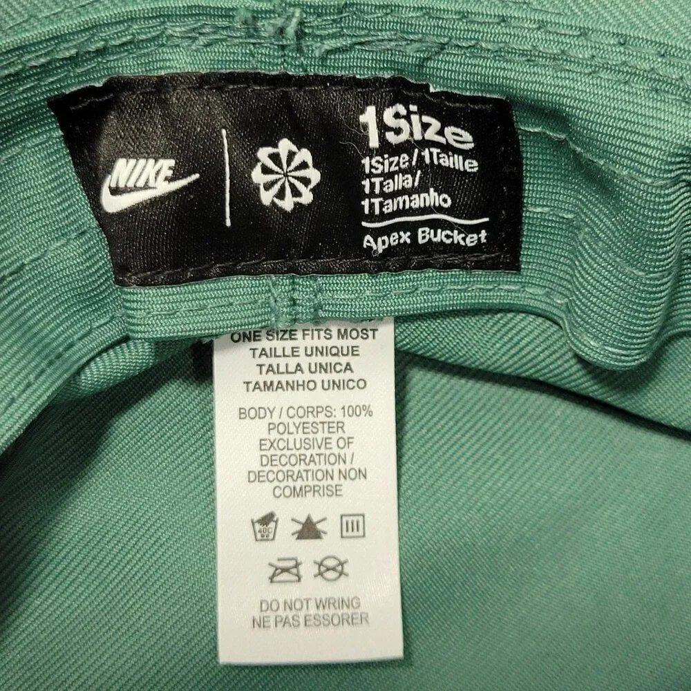 Nike Apex Futura Bucket Hat Kid Youth One Size Green Unisex Outdoor Girl Boy NEW